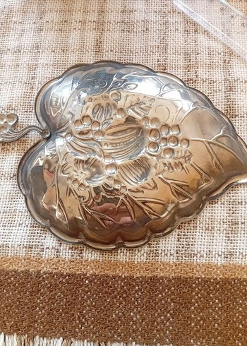 Beden Vintage Hugo gümüş kaplama tabak