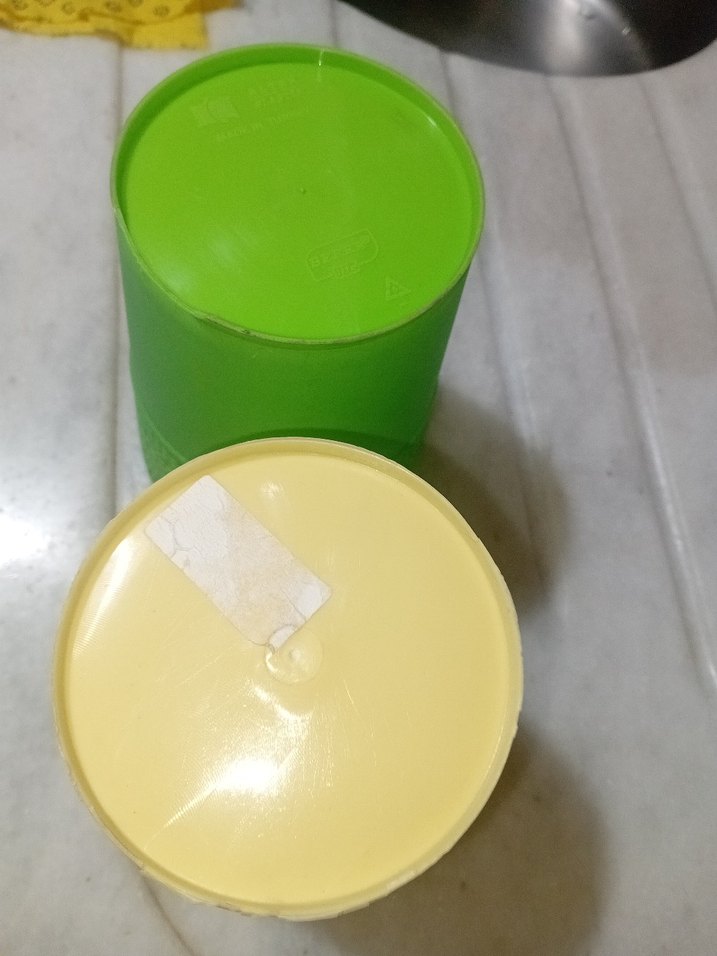 Yeşil ve Sarı Renkli Dantelli saksı - Görsel 2