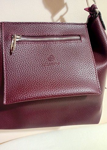 DSN suni Deri Kadın Omuz Çantası - Görsel 2