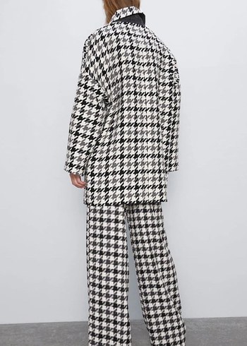 Düğmeli Gri Midi Kadın Kaban - Görsel 6