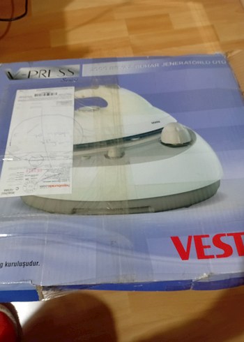 Vestel press 2000 Beyaz Buharlı Ütü - Görsel 5