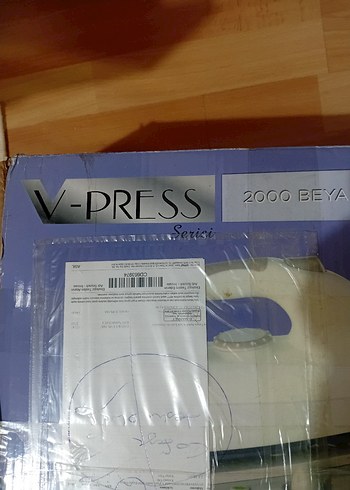 Vestel press 2000 Beyaz Buharlı Ütü - Görsel 6
