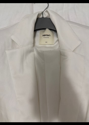 Koton beyaz blazer - Görsel 2