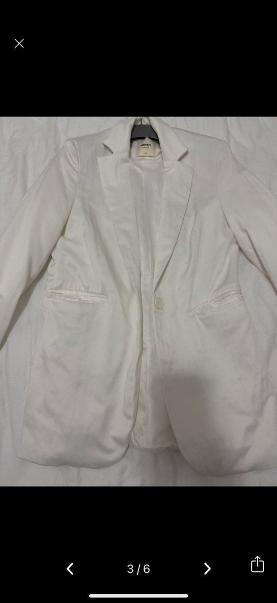 Koton beyaz blazer - Görsel 3