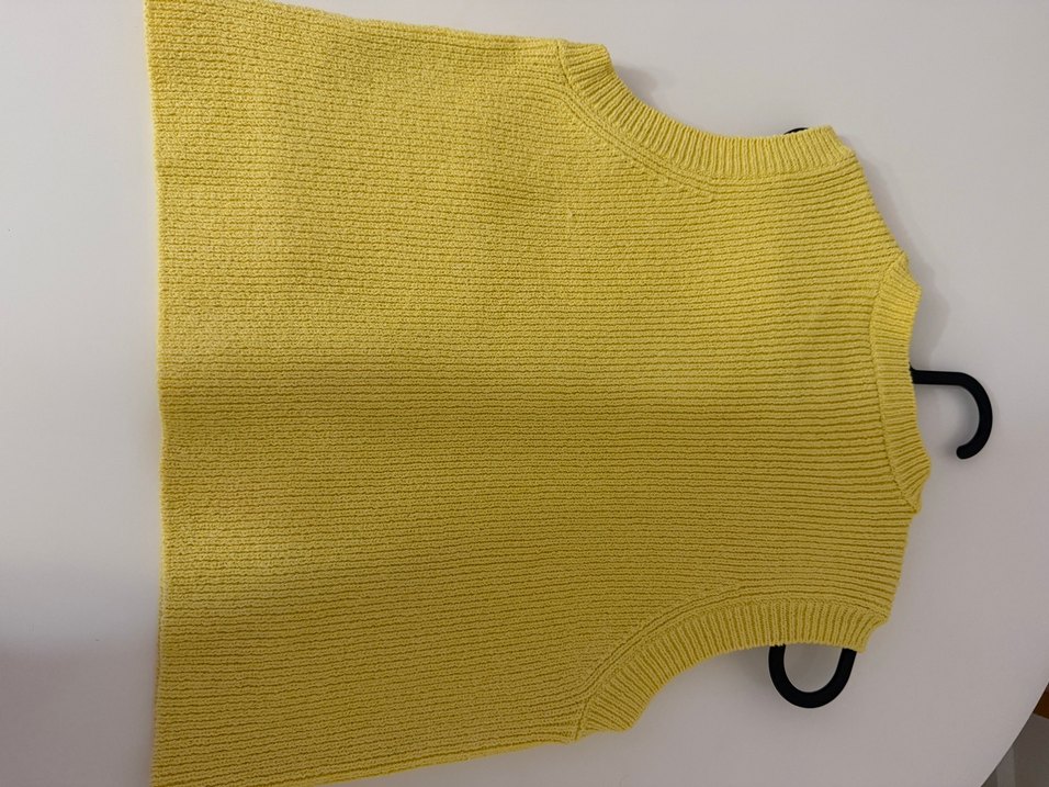 Sarı Triko Kadın Süveter - Görsel 3