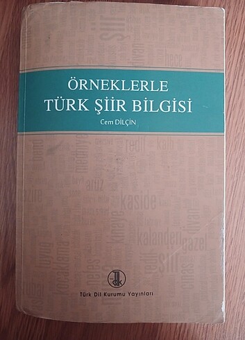 Cem Dilçin Örneklerle T.Şiir bilgisi TDK