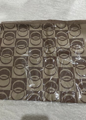 Bej ve Gri Desenli Kadın Kuşaklı Şal - Görsel 2