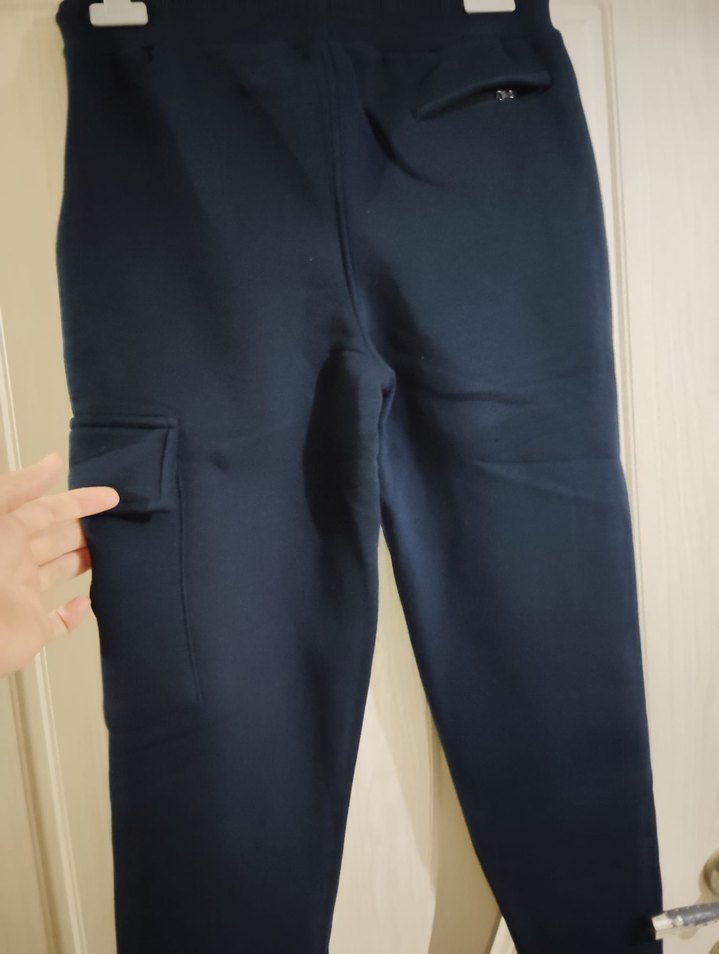 Erkek Lacivert Kemerli Outdoor Eşofman Altı - Görsel 2