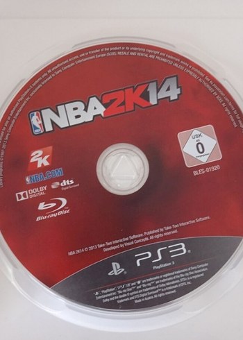 NBA 2K14 PS3 Oyun 2014 NBA Ps 3