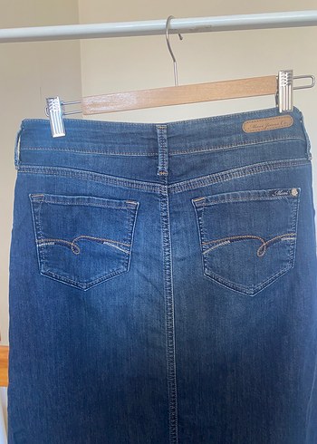 Mavi Jeans MAVİ Jeans Kadın lacivert Kot Midi Uzun Etek