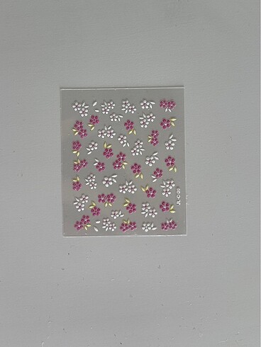 Tırnak Sticker Çiçek