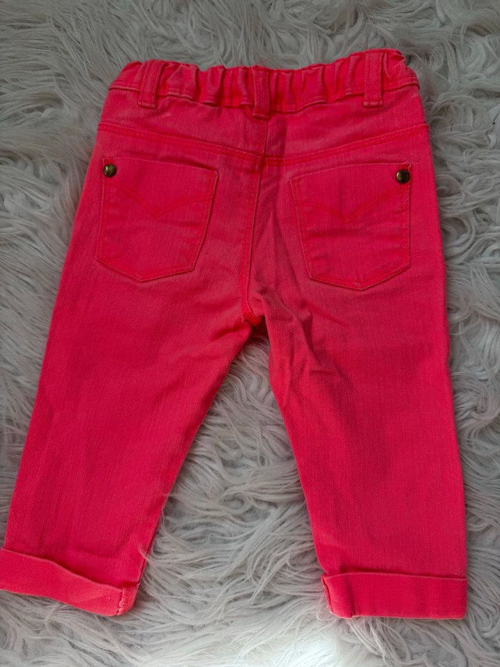 Düğmeli Pembe Erkek Pantolon - Görsel 2