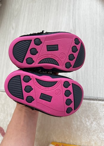 Koyu Pembe Kayışlı Erkek Bebek Ayakkabısı - Görsel 4