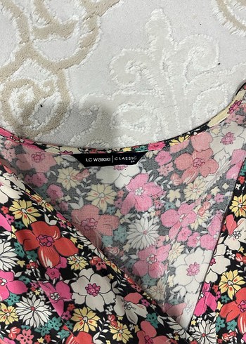 Çiçek Desenli Bohem Uzun Elbise - Görsel 2