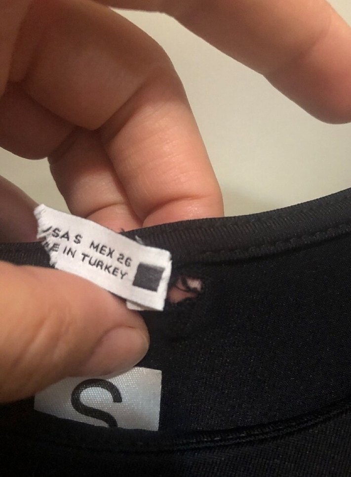 V Yaka Siyah Kısa Kollu Kadın Tulum - Görsel 5