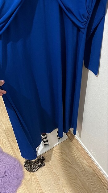 mavi anne elbisesi - Görsel 6