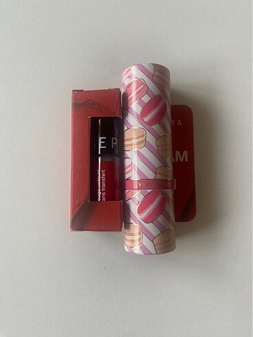 Sephora mini allık ve lip Balm