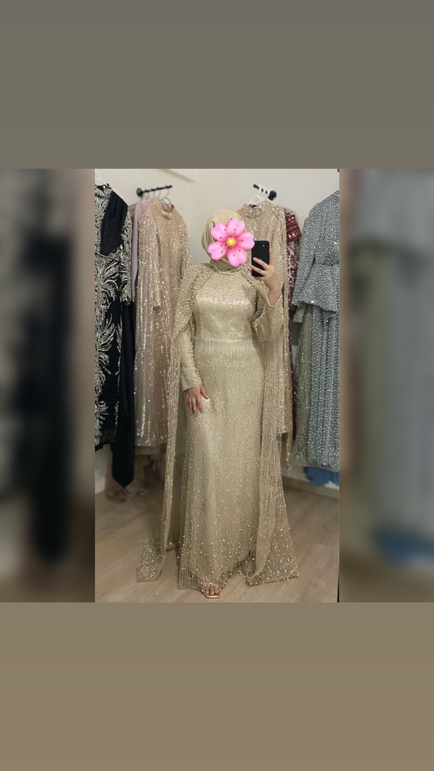 Pelerinli abiye - Görsel 2