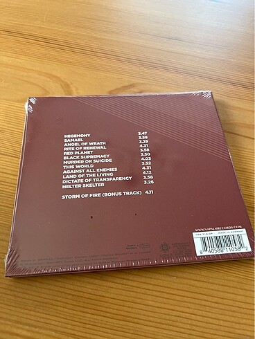 Samael - Hegemony Digipack Cd - Görsel 2