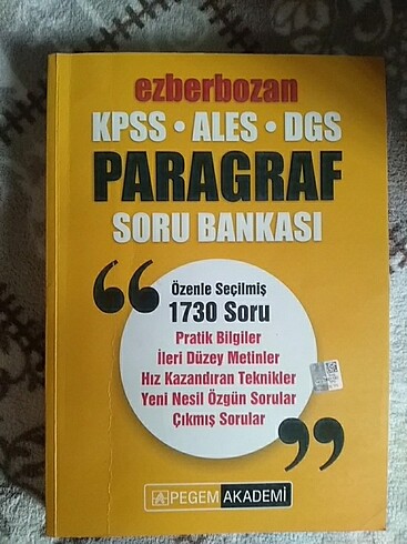 KPSS Türkçe soru Bankası