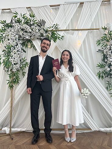 s Beden beyaz Renk Nikah söz nişan elbisesi