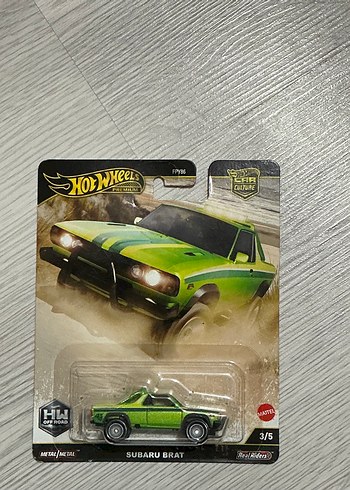 Hot Wheels Premium Subaru Brat 3/5