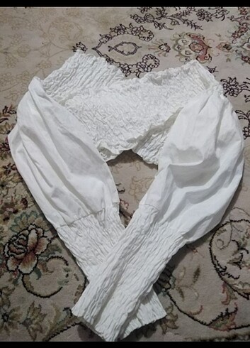 l Beden beyaz Renk Crop