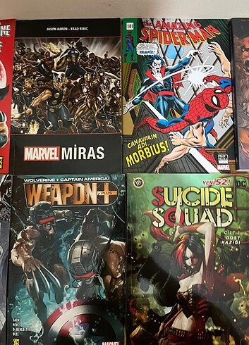 Çizgi roman marvel dc