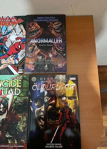  Çizgi roman marvel dc