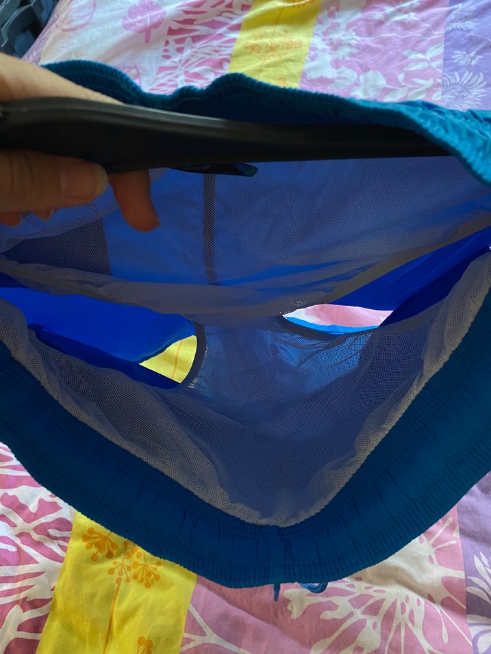 Mavi Erkek kısa deniz şortu - Görsel 4