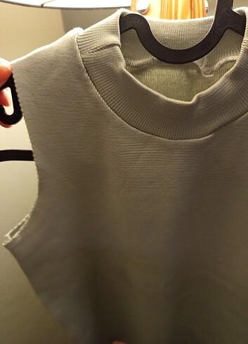 Uzun crop tişört  - Görsel 5