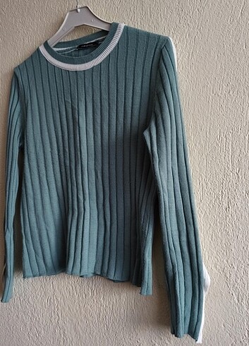 l Beden turkuaz Renk Trendyolmilla bluz