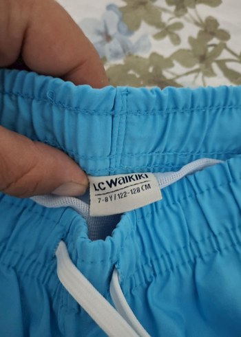 Pastel Mavi Erkek Çocuk Deniz Şortu - Görsel 3