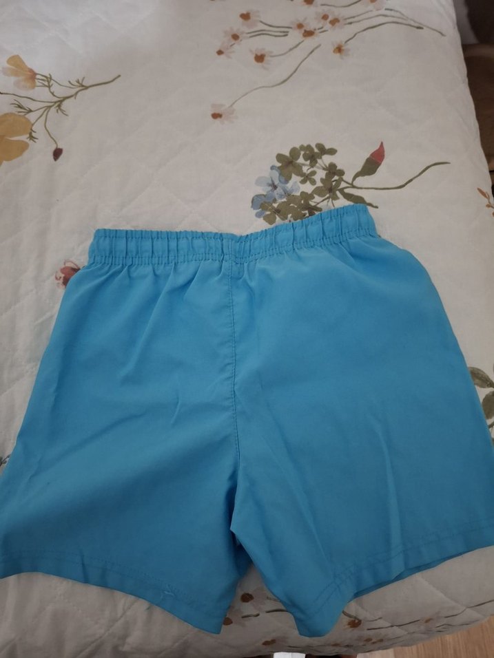 Pastel Mavi Erkek Çocuk Deniz Şortu - Görsel 2