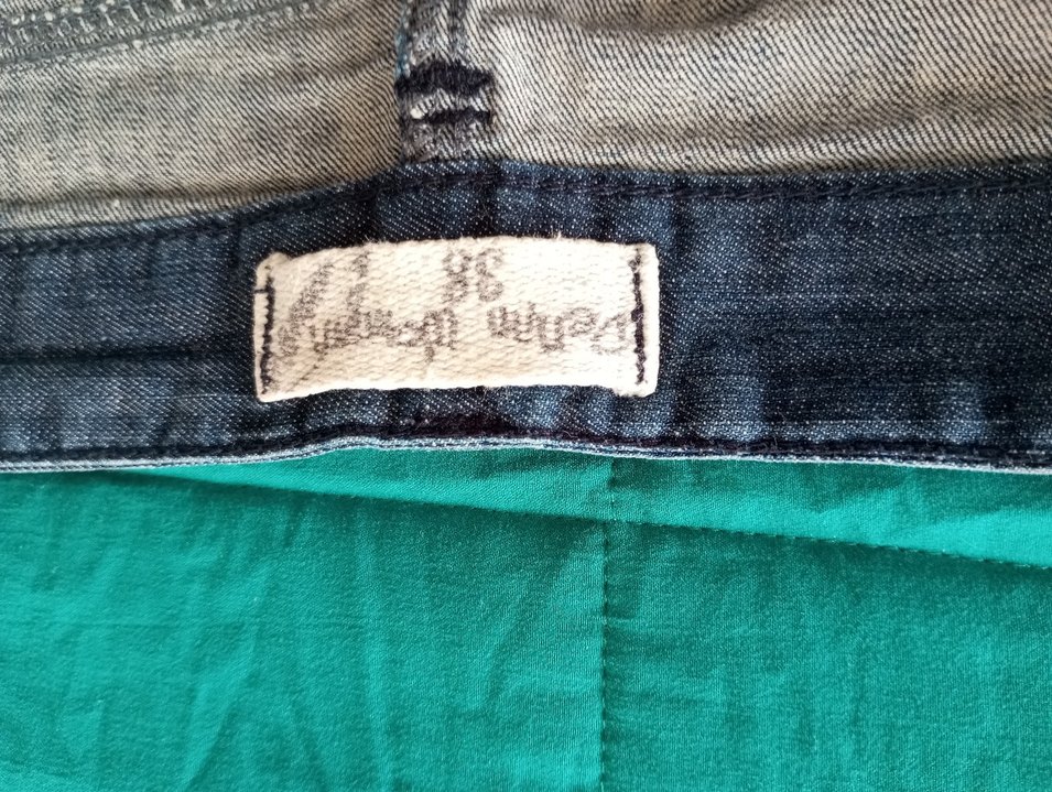 Düğmeli Gri Hamile Midi Etek - Görsel 3