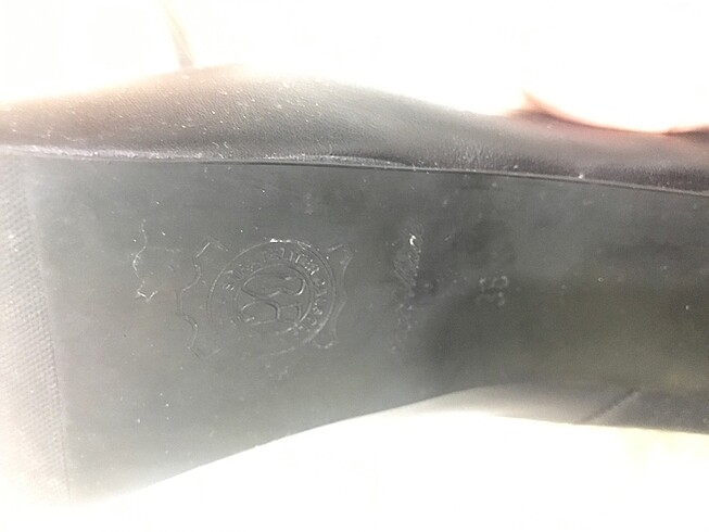 38 Beden siyah Renk Shoe tek