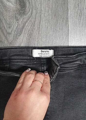 Diğer XS Bershka uzun jean kot şort