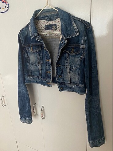 Ltb kadın kot ceket - Görsel 5