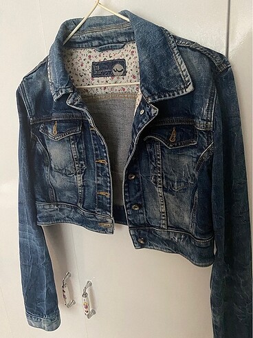 Ltb kadın kot ceket - Görsel 6