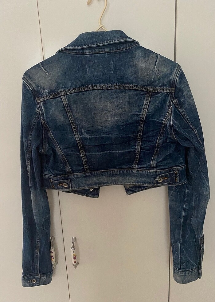 Ltb kadın kot ceket - Görsel 4