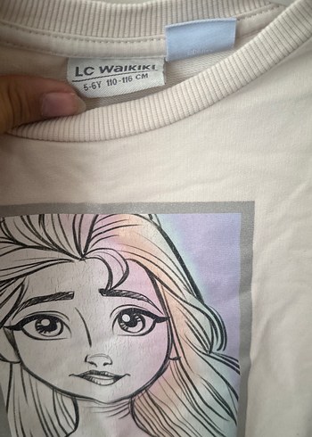 LC Waikiki Pamuklu Uzun Kollu Kız Elbisesi Tül Etekli