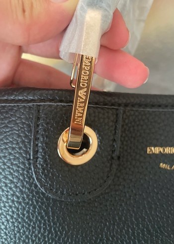 Emporio Armani Siyah çanta - Görsel 4