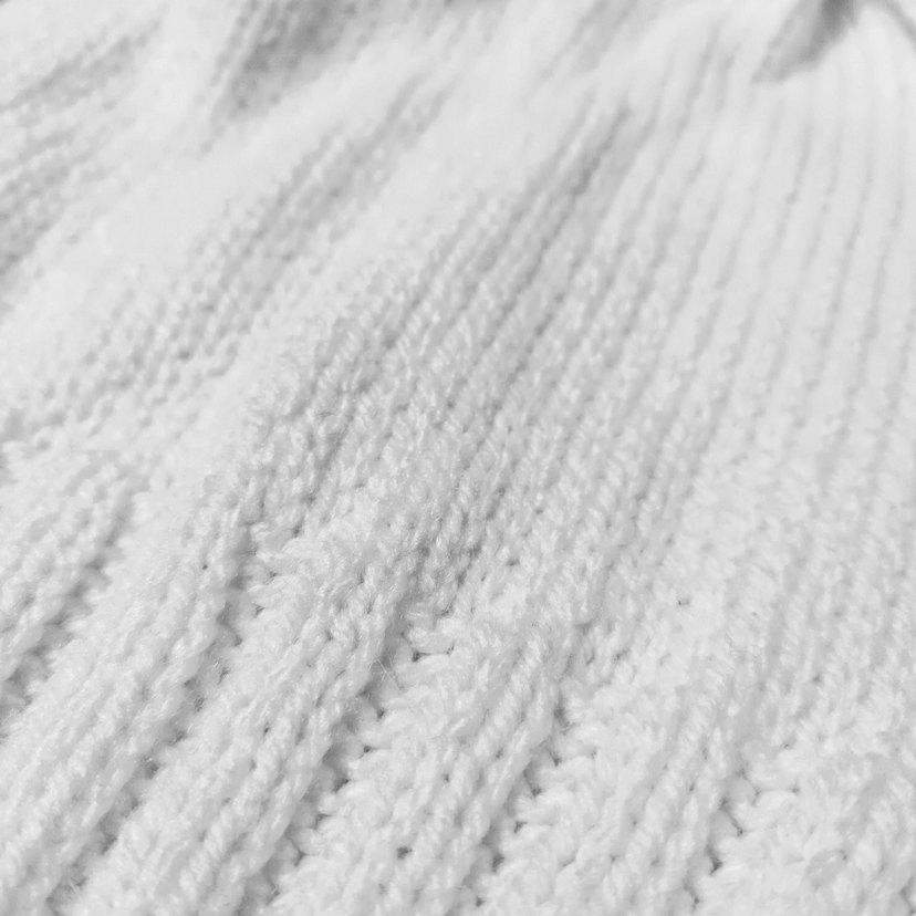 EL ÖRGÜSÜ BERE ŞAPKA UNISEX BEYAZ - Görsel 5