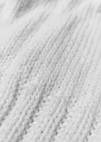 EL ÖRGÜSÜ BERE ŞAPKA UNISEX BEYAZ - Görsel 5