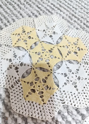 El Yapımı Dantel 6 parça - Görsel 2