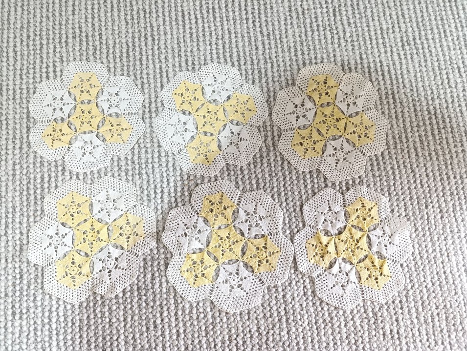 El Yapımı Dantel 6 parça - Görsel 3