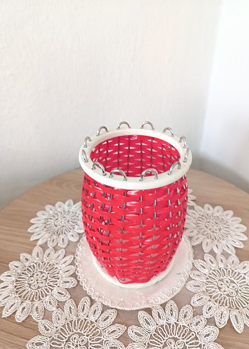 Kırmızı Renkli Kaşıklık çatallık - Görsel 3