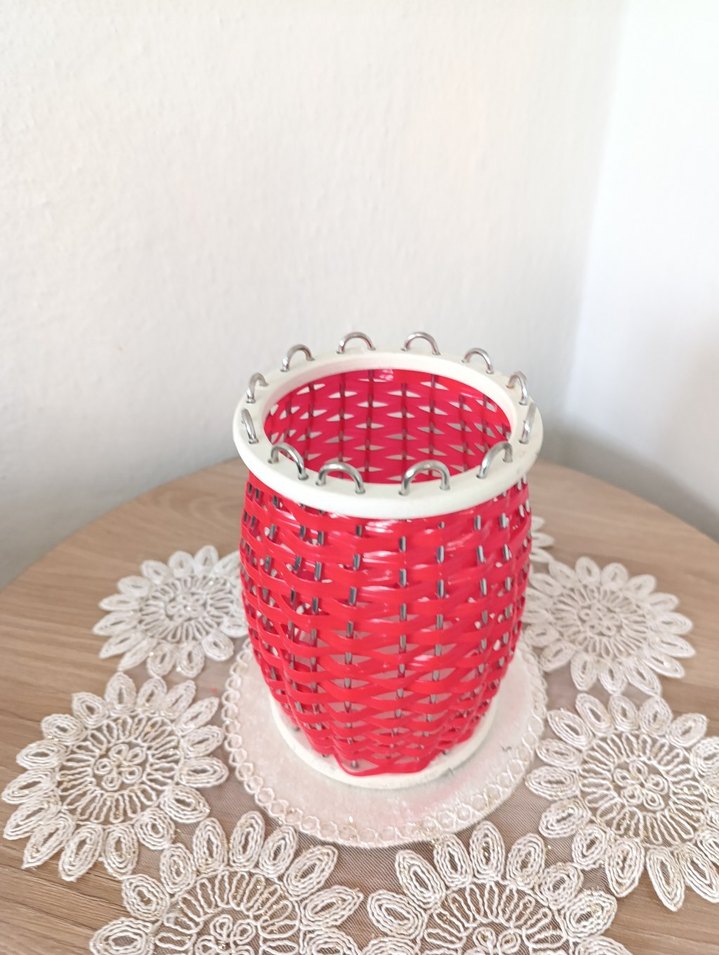 Kırmızı Renkli Kaşıklık çatallık - Görsel 3