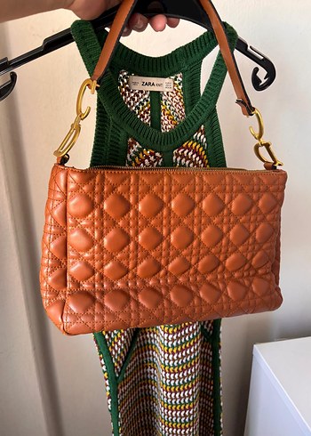 Dior Modern Klasik Bej Deri Kadın Çanta