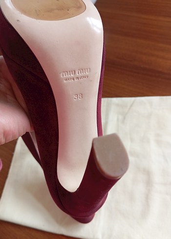 Bordo Süet mıu mıu - Görsel 5